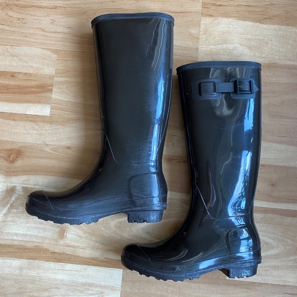 Tall rain boots Size 40 - Browns shoe brand - Picture 2 of 3